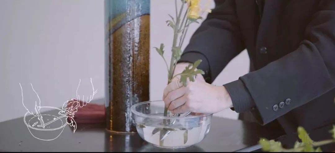 Water cutting method